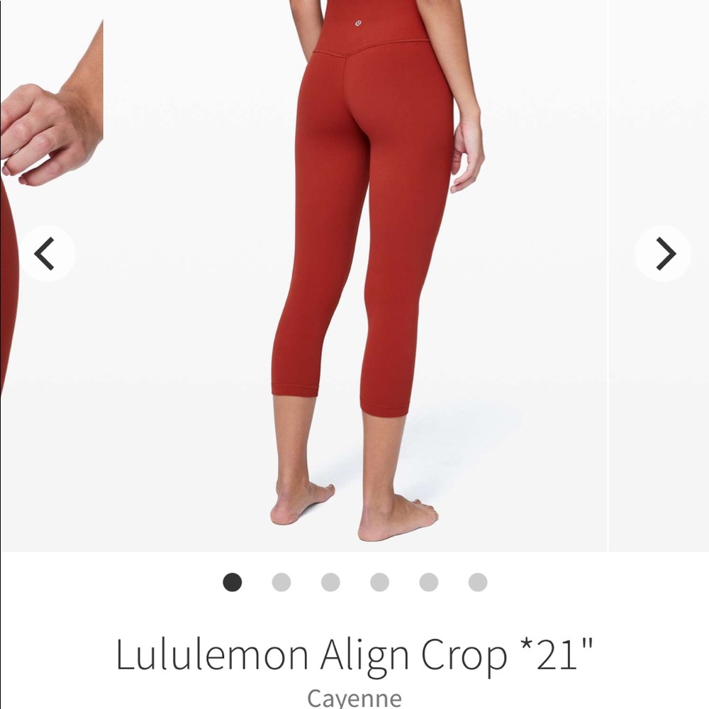 Lululemon align crop
